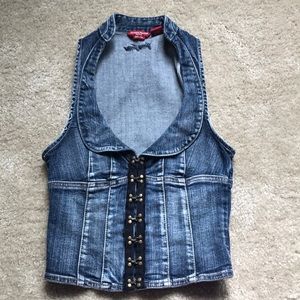 Guess Jeans S Denim Vest
